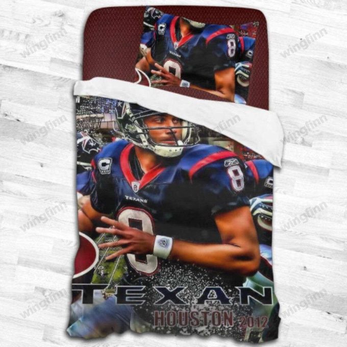 Houston Texans 3Pcs Bedding Set Gift For Fans - Perfect Gift For Fans Duvet Cover &Amp;Amp; Pillow Cases Fan 1749 1