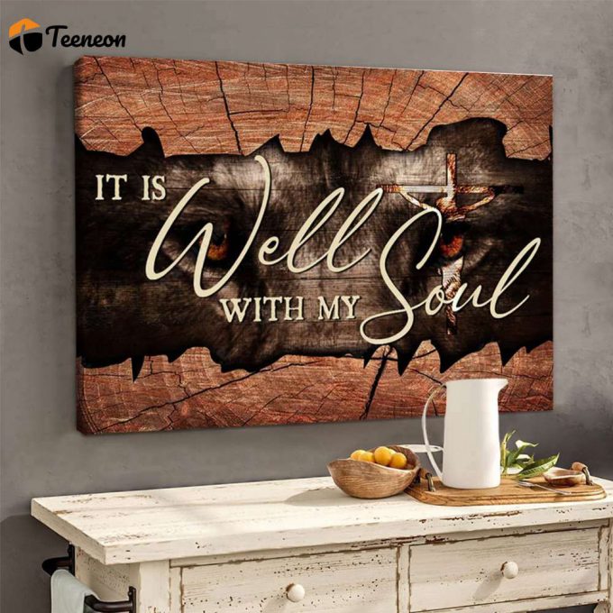 It Is Well With My Soul Lion Poster For Home Decor Gift For Home Decor Gift 1