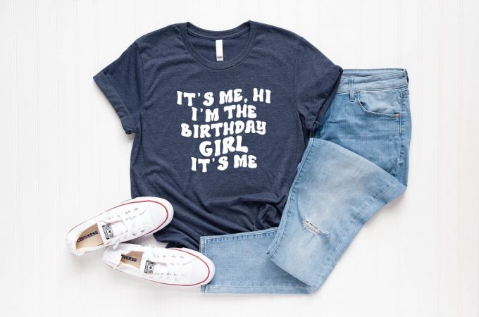 It S Me Hi I M The Birthday Girl Shirt: Retro Party Tee For Youth Perfect Birthday Gift 2