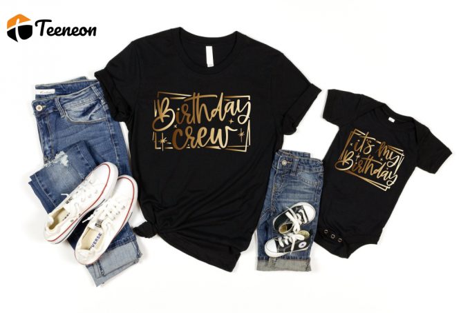 Celebrate In Style With Birthday Squad Shirts - Trendy Women S Birthday Party Crew Tees 1