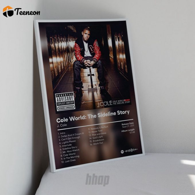 J Cole - Cole World The Sideline Story - Album Poster For Home Decor Gift 1