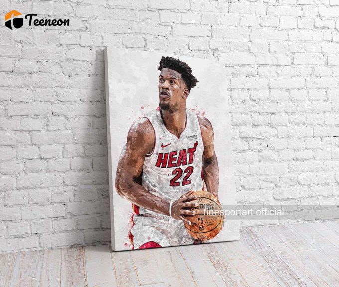 Jimmy Butler Miami Poster For Home Decor Gift 1