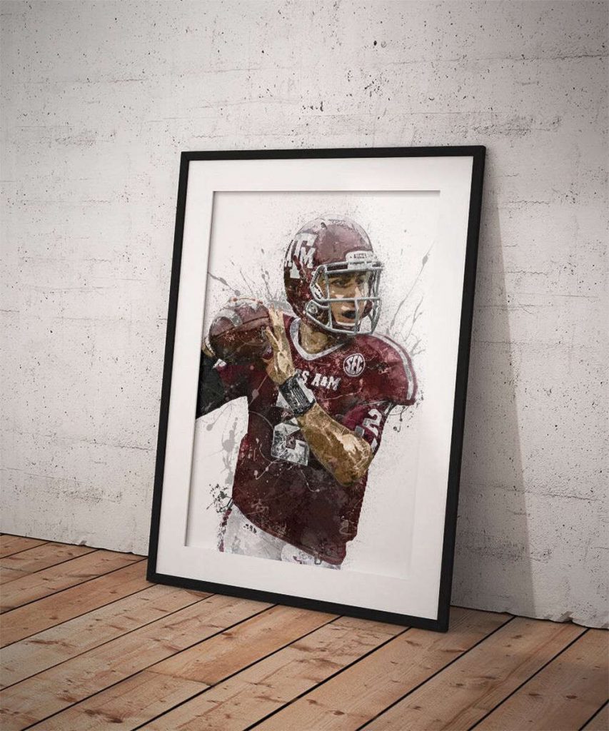 Johnny Manziel Poster, Texas A 12