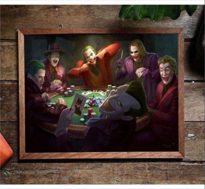 Joker Phoenix Jokers Playing Poker Art Poster For Home Decor Gift For Home Decor Gift 2