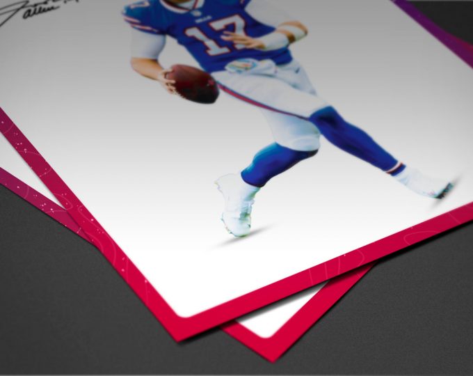 Josh Allen Poster, Buffalo Bills, Bills Football, Football Gifts, Sports Poster, Football Player Poster, Football Wall Art, Bills Wall Art 3