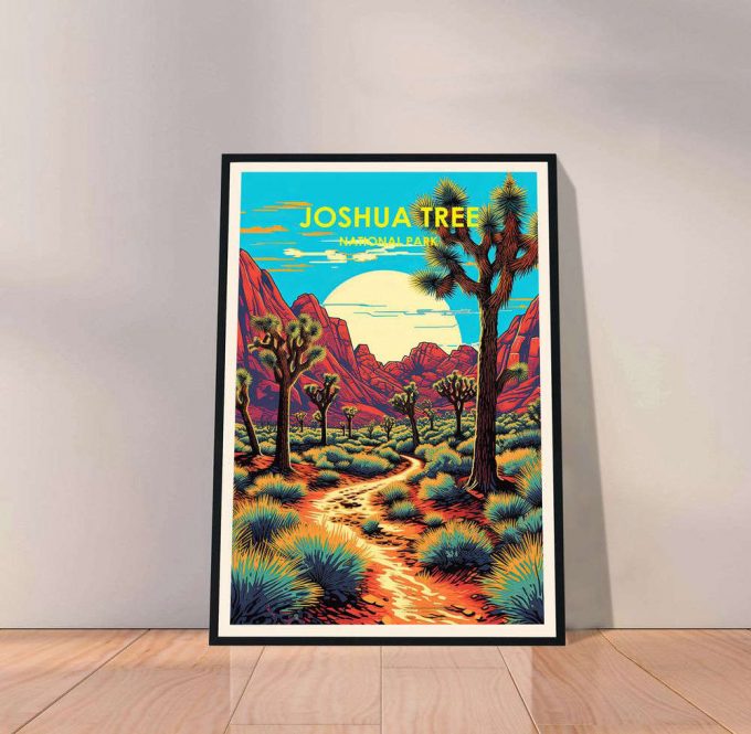 Joshua Tree National Park Poster For Home Decor Gift, Joshua Tree Poster For Home Decor Gift 3