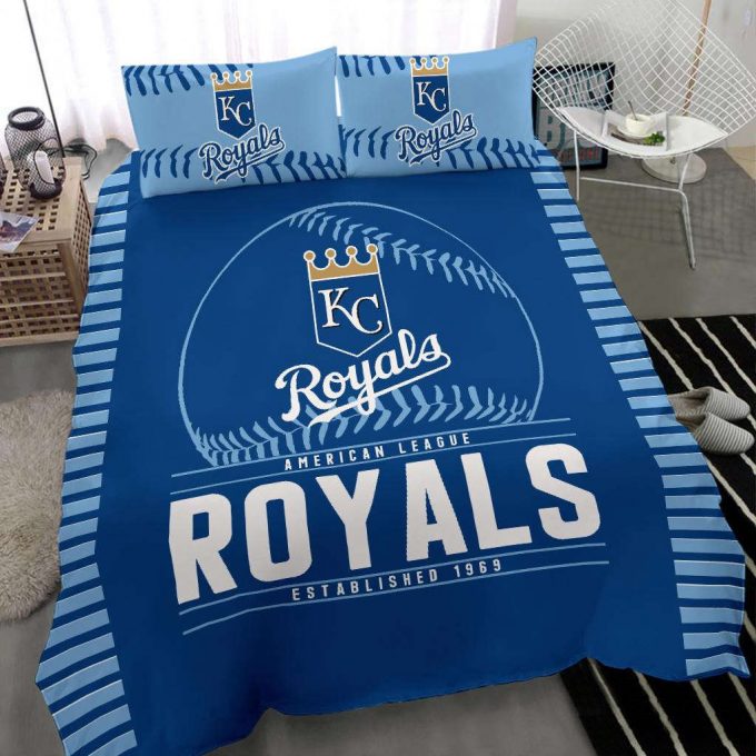 Official Kansas City Royals Bedding Set Gift For Fans: Perfect Gift For Fans 1