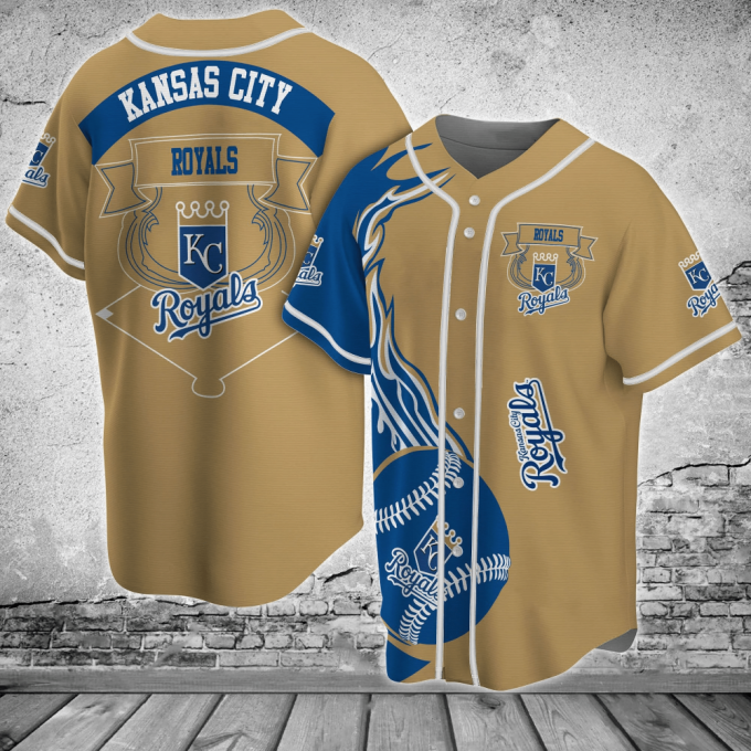 Kansas City Royals Mlb Baseball Jersey Shirt Classic 2