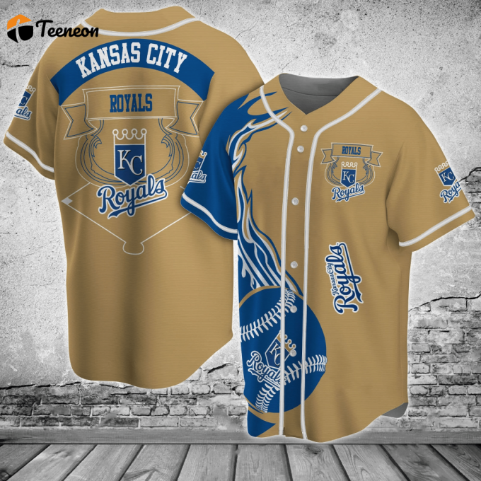 Kansas City Royals Mlb Baseball Jersey Shirt Classic 1