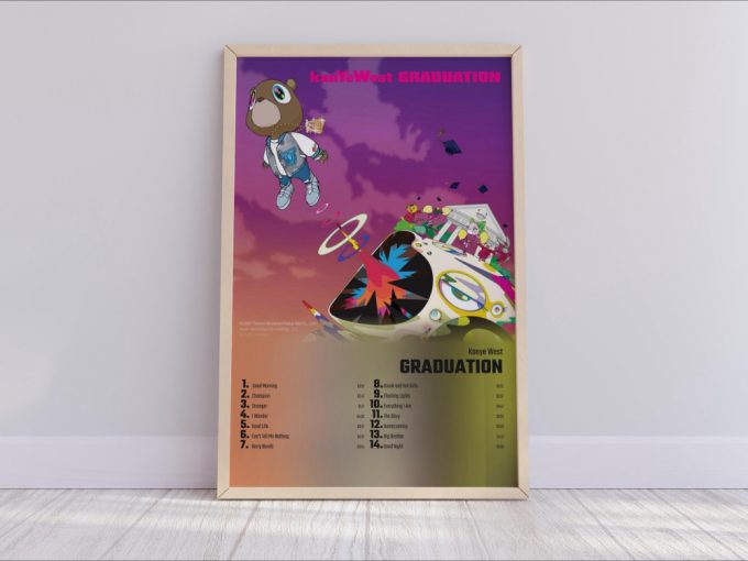 Kanye West – Graduation | Album Cover Poster For Home Decor Gift For Home Wall Art