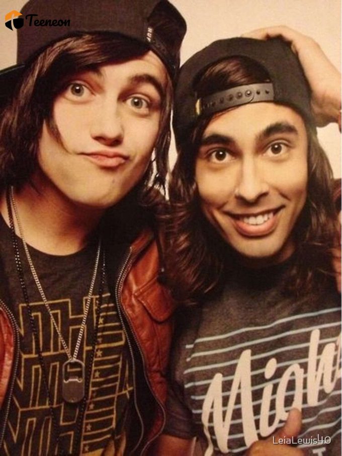 Kellin Quinn And Vic Fuentes Premium Matte Vertical Poster For Home Decor Gift 1