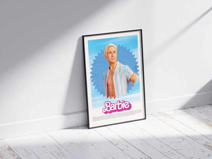 Ken, Barbie Girl, Barbie The Movie Poster For Home Decor Gift, Barbie 2023 Movie Poster For Home Decor Gift 4