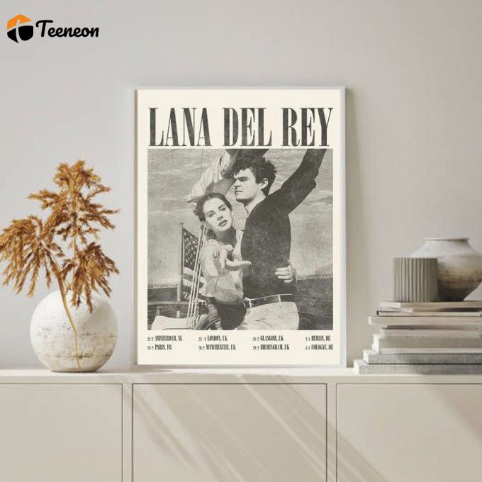 Lana Del Rey Poster For Home Decor Gift, Music Poster For Home Decor Gift, 1