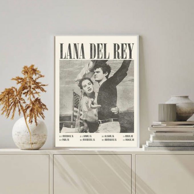 Lana Del Rey Poster For Home Decor Gift, Music Poster For Home Decor Gift, 2