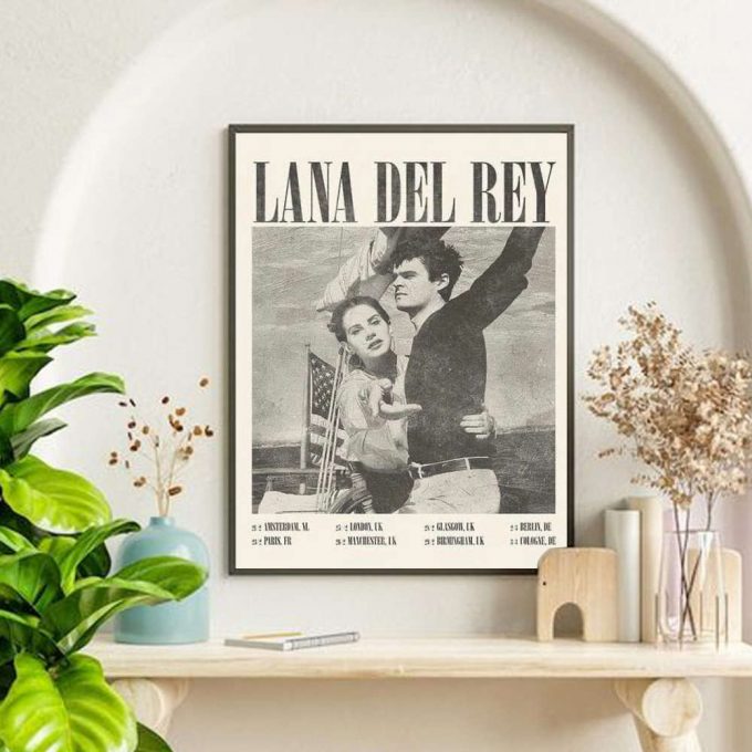 Lana Del Rey Poster For Home Decor Gift, Music Poster For Home Decor Gift, 4