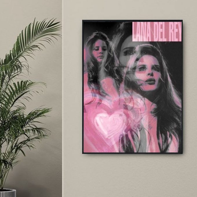 Lana Del Rey Poster For Home Decor Gift, Vintage Music Poster For Home Decor Gift 4
