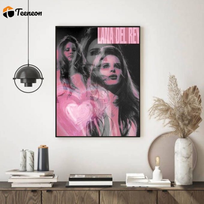 Lana Del Rey Poster For Home Decor Gift, Vintage Music Poster For Home Decor Gift 1