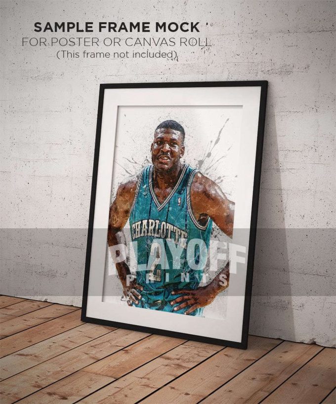 Larry Johnson Poster - Charlotte Hornets Poster 4