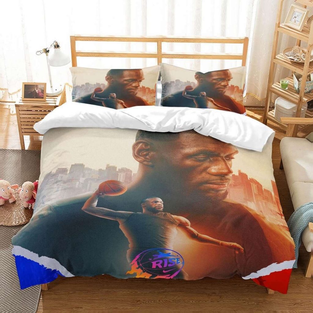 Lebron James Bedding Set Gift For Fans - Perfect Gift For Fans - Duvet Cover &Amp; Pillow Cases 2