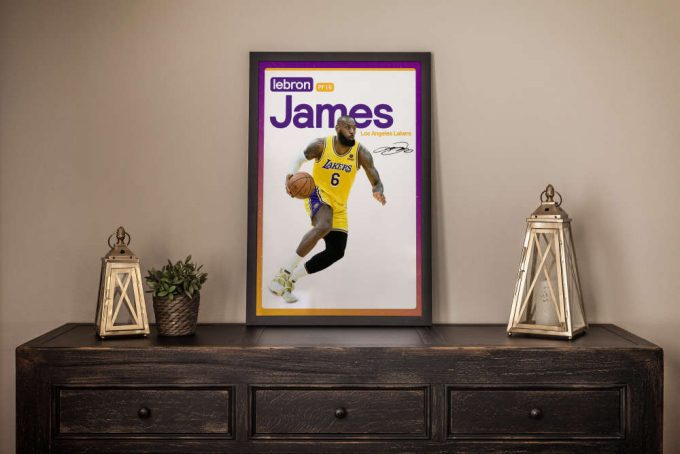 Lebron James, Los Angeles Lakers, Basketball Gifts, Sports Poster, Basketball Player Poster, Basketball Wall Art, La Lakers, Lebron Poster 6