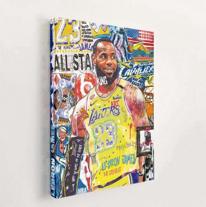 Lebron James Poster For Home Decor Gift, Gift For Boyfriend 3