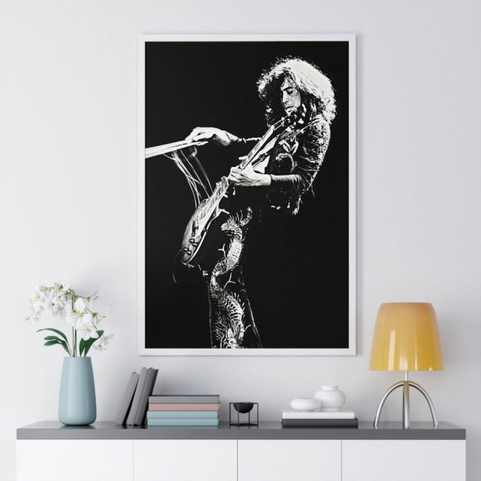 Led Zpelin, Jimmy Page On Stage, Dazed And Confused Poster For Home Decor Gift 4