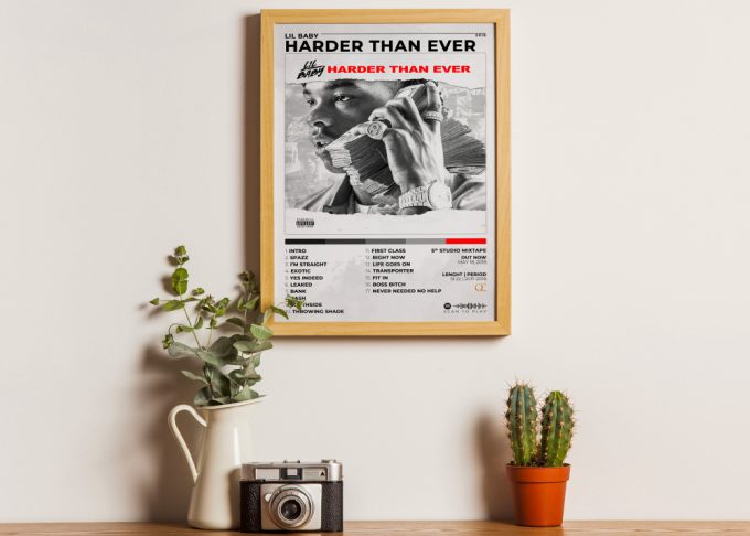 Lil Baby Album Poster For Home Decor Gift 3