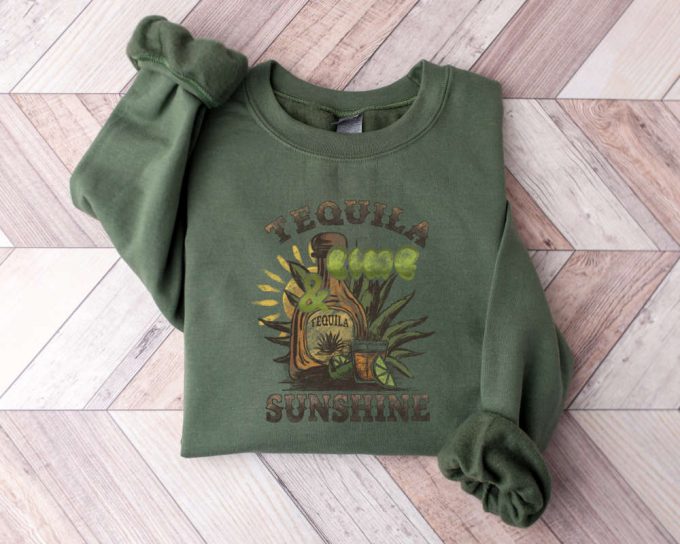 Lime And Sunshine Sweatshirt, Vacation Sweater, Drinking Sweatshirt, Margarita Sweater,Beach Sweater Funny Sweatshirt,Womens Summer 2