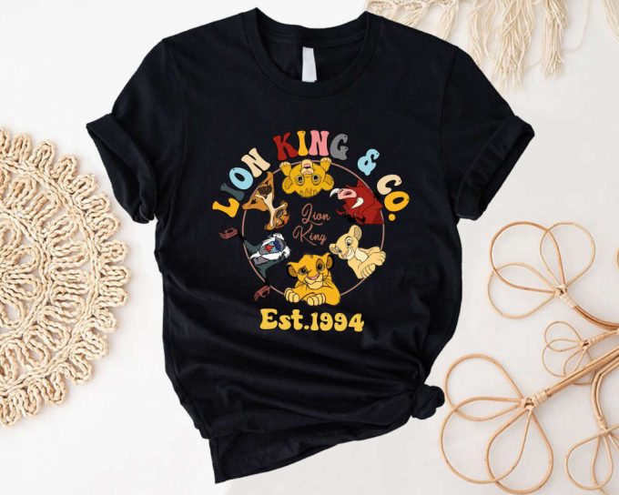 Lion King &Amp; Co 1994 Shirt - Disney Simba Nala Vacation Tee: Best Friends Disney Trip Attire 3