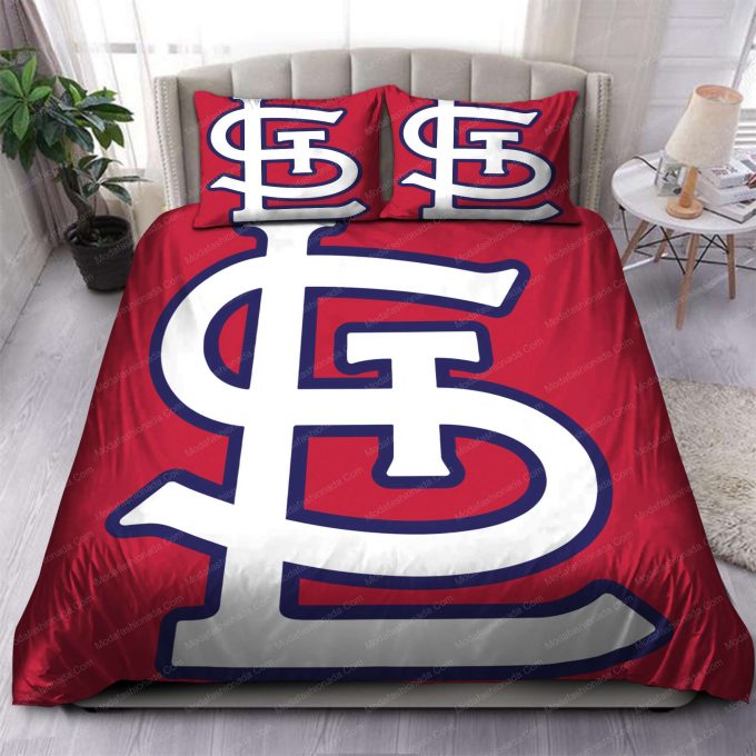 St Louis Cardinals 162 Bedding Set Gift For Fans: Perfect Gift For Fans – Official Logo Included! 1