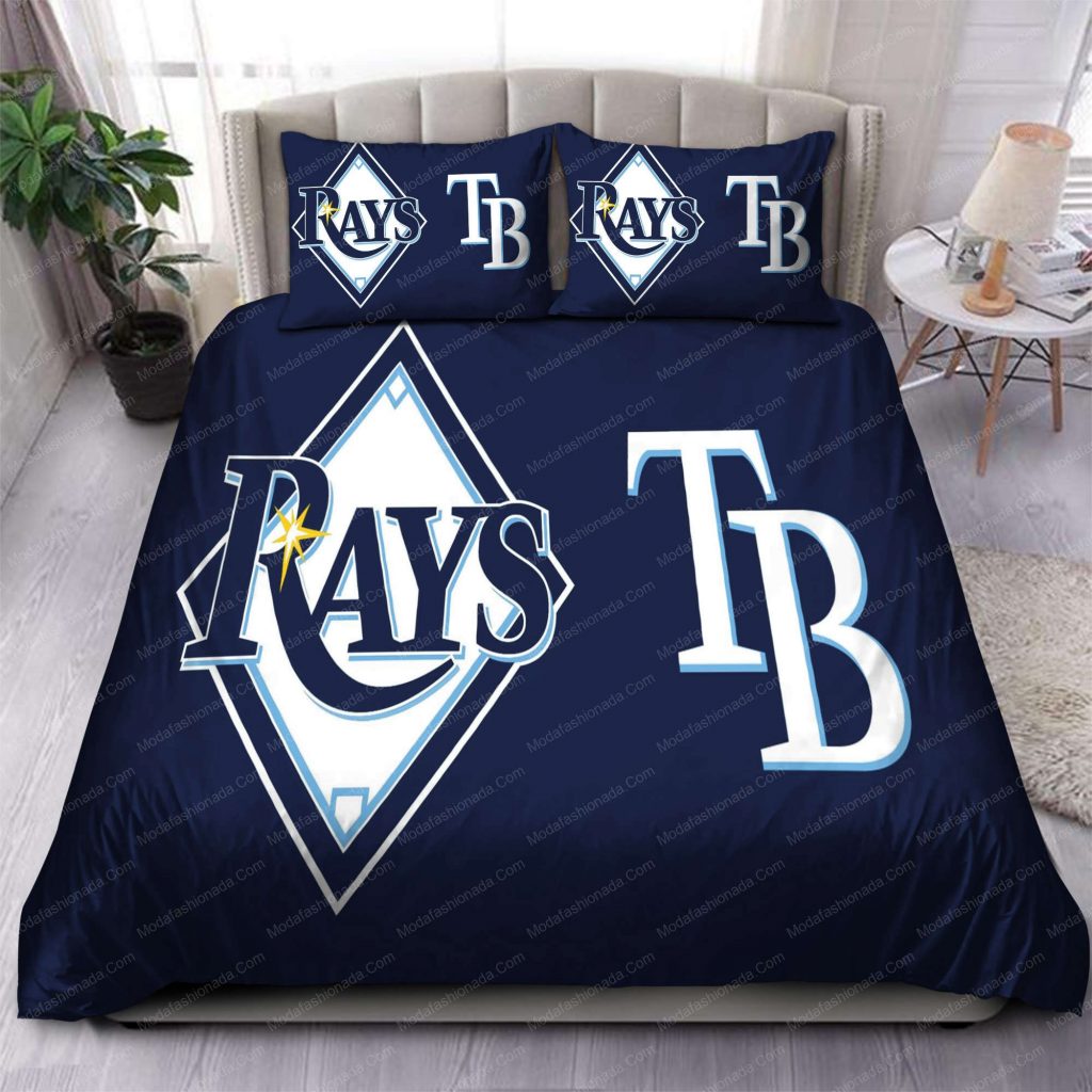 Official Tampa Bay Rays Logo Bedding Set Gift For Fans - Perfect Gift For Fans! Shop Now 2