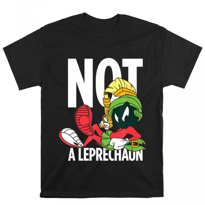 Looney Tunes Marvin The Martian Not A Leprechaun T Shirt 2