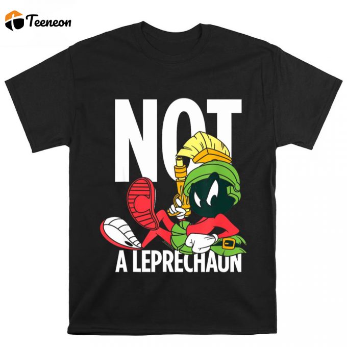 Looney Tunes Marvin The Martian Not A Leprechaun T Shirt 1