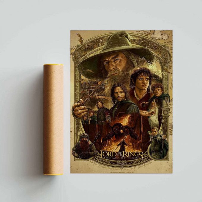 Lord Of The Rings Poster For Home Decor Gift 4