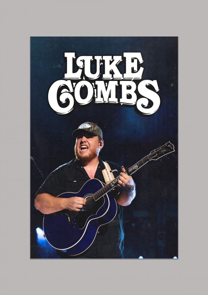 Lukee Comb (Country Music Artist) Poster For Home Decor Gift 3