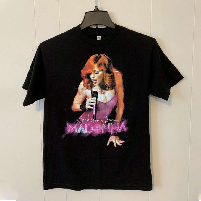 Madonna Confesion Tour 2006 T-Shirt: Iconic Pop Music Shirt 2