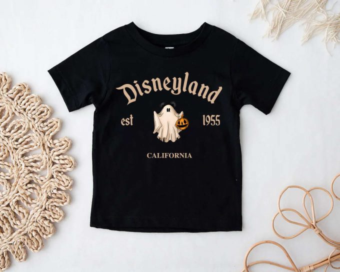 Disney S Magical Land Halloween Sweatshirt: Spooky Mickey &Amp; Ghost Design – Perfect For Your Halloween Trip! 4