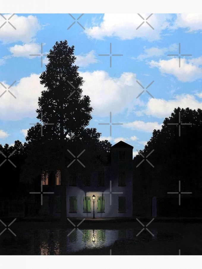 Magritte - The Empire Of Light - Rene Magritte Paintings Premium Matte Vertical Poster For Home Decor Gift 2