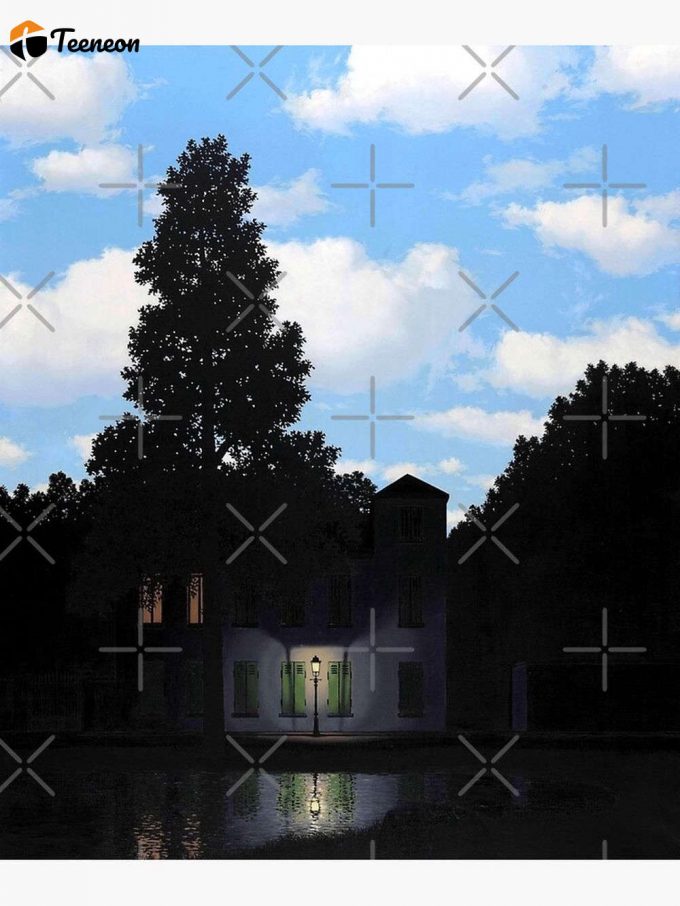 Magritte - The Empire Of Light - Rene Magritte Paintings Premium Matte Vertical Poster For Home Decor Gift 1