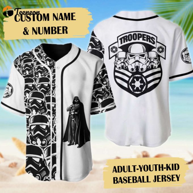 Main Army Baseball Jersey – Cartoon Movie Galaxy Universe Magic Shirt Gift