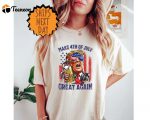 Make 4th Of July Great Again Shirt, Fourth Of July T-shirt, Trump 4th Of July T-shirt, TRUMP 2024, Donald Trump 2024, Trump He’ll Be Back