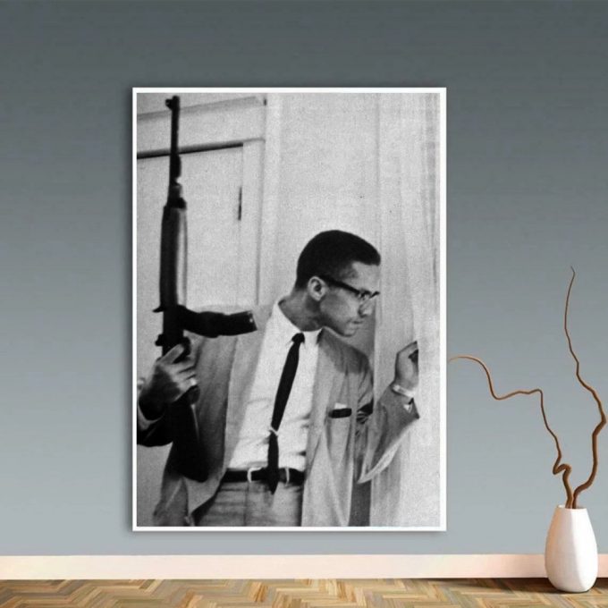 Malcolm X Poster For Home Decor Gift 2