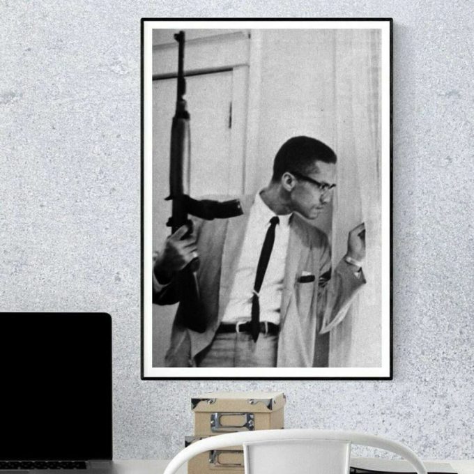 Malcolm X Poster For Home Decor Gift 3