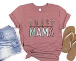 Mama Floral Shirt: Retro & Stylish Mom T-Shirt for Mother s Day – Trendy Gift for Moms!