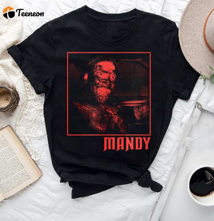 Mandy Red Miller Psychosis T-Shirt: Vintage Horror Movie Nicholas Cage Shirt - Fan Gifts 1