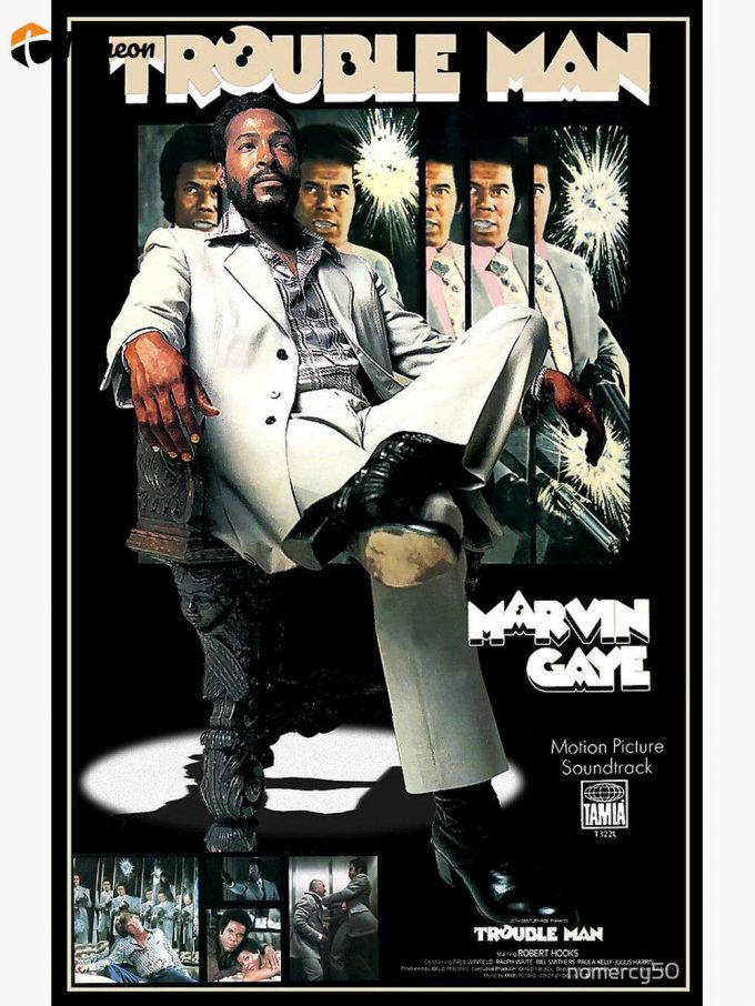 Marvin Gaye &Amp;Quot;Trouble Man&Amp;Quot; D-9 Poster For Home Decor Gift Premium Matte Vertical Poster For Home Decor Gift 1