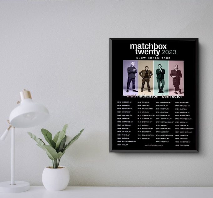 Matchbox Twenty Tour 2023 Poster For Home Decor Gift 2