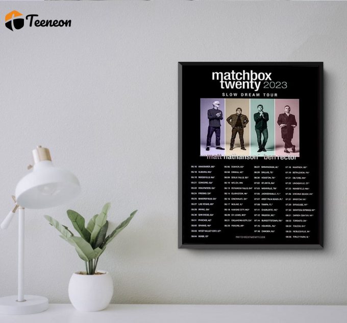 Matchbox Twenty Tour 2023 Poster For Home Decor Gift 1