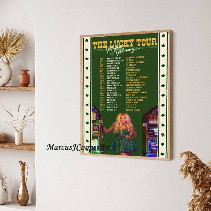 Megan Moroney The Lucky Tour Poster For Home Decor Gift 2