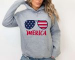 Merica Shirt, 4th of July Hoodie, Freedom Hoodie, Independence Day Hoodie, Fourth Of July Hoodie, Patriotic Family Hoodie, USA Hoodie